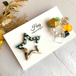 栞イヤーカフ　無重力の惑星