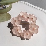 紫陽花のブローチ