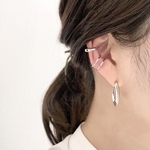 〈silver〉twist pierce&ear cuff 3点セット
