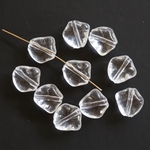 import【10個】クリアカラー＊clear Acrylbeads＊アクリルビーズ＊アクリルパーツ small 