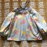 [sale][130サイズ]花柄のブラウス