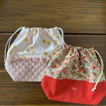 har様専用☆リバティとさくらんぼの弁当袋