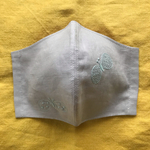 【ミナペルホネンx抗菌クレンゼ】立体マスク　くるみボタン付き