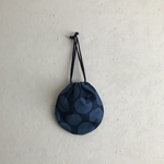 NEW! まんまるきんちゃく　Big dot ×navy