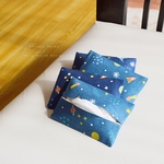 < 2piece >.・. 宇宙design .・. 2こセット ポケットミニティッシュケース  #男の子 #小学生 #保育園 #幼稚園 #入園入学ギフト