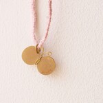 新作【シルク紐ペンダント】てふてふ　受注製作