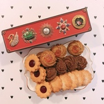 クッキー缶♡お菓子のミカタ♡ビジュー缶カデット