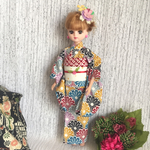 22㎝ドールサイズの着物セット