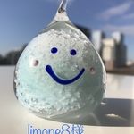 limone8様  大きめ　ラウンドトート　ブルー