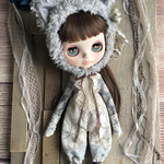 1762 Star language シックなレースの ロンパース Blythe ブライス アウトフィット 洋服