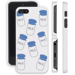 青いミルク○iPhoneケース