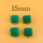 importアクリルピアスパーツ　グリーン　4個入り