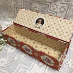 お道具箱（横長）☆カルトナージュ