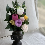 輪菊の仏花　雅