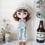 ＊4042＊オーバーオール＊３点セット＊ブライスアウトフィット＊ blythe outfit＊ブライス ＊
