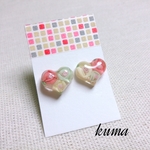 専用品☆バラのハートピアス
