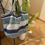 レース編みのミニトート