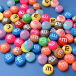 ミニミニmチョコ  10色20個入り デコパーツ