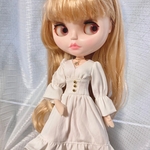 ブライス　洋服　アウトフィット　プリンセスドレス：ホワイト