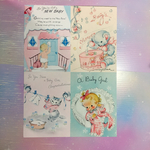 デザインペーパー♡A4サイズ  レトロbaby♡10枚セット     