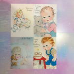 デザインペーパー♡A4サイズ  レトロbaby♡10枚セット     