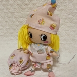 イーマリーちゃんおやすみセット(カップケーキ柄)