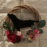 【ラブラドール】ピンクローズリース