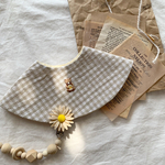 bebebib bear × beige check