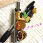 ミニチュアパンのボールペン&シャープペンセット