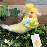 【チップママ専用】S エリザベスカラー(ナイロン)スタンダード版 Ｓサイズ インコ 長さ調節可能