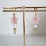 花より団子ピアス