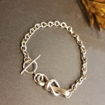 【silver925】knot bracelet  シルバー925  結び(#064)  