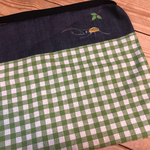 防災頭巾カバー〜ヘラクレスオオカブト、黄緑