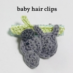 ベビー ヘアクリップ ぶら下がりコアラ