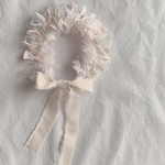 再販20￤ribbon crown￤リボンクラウン 花冠￤シャーベットピンク
