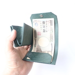 【送料無料】期間限定　蝶番ウォレット 《 -hinge- ヒンジ 》[期間限定ワックスレザー] 上品な国産本牛革使用