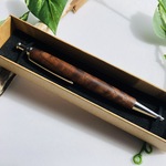 クラロウォールナット (Claro Walnut ) ボールペン 木軸　上杢