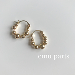 つぶつぶhook foop pierce 1set