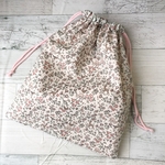 リバティメドウテイルズ使用 巾着袋