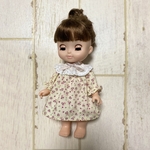 ソランちゃん　服　ラグランワンピース　小花柄　レミン　メルちゃん　ネネちゃん