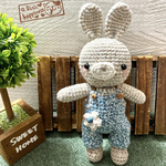 世界に一つのマスコット♪編みぐるみのうさぎさん💕