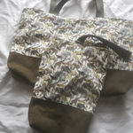 帆布レッスンバッグとシューズバッグ*動物柄