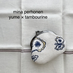 ミナペルホネンde手のひらがま口＊yume ×tambourine