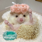 3Dローズの花かんむり［Mint green］
