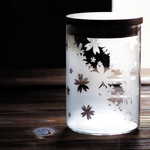 桜 ガラス キャニスター 580ml