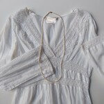 ロング淡水パールネックレス約79cmハートクラスプ付き