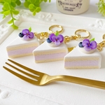 お花のケーキキーホルダー（カット）