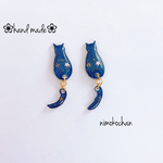 ゆれる夜空の猫