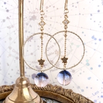 horoscope グラデーション フープ イヤリング/ピアス