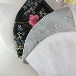 母の日🌹マスク４枚セット(モノトーン系)